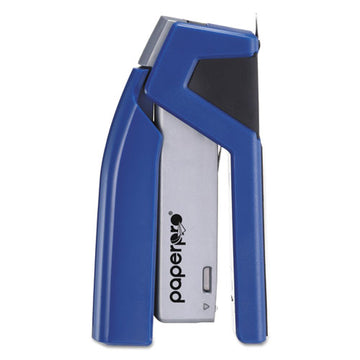 Bostitch® Injoy Spring-powered Compact Stapler, 20-sheet Capacity, Blue freeshipping - TVN Wholesale